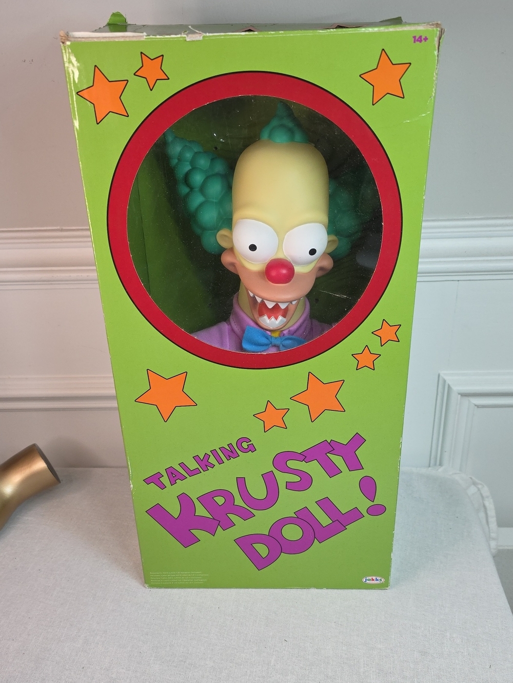 Talking Krusty Doll! EUC in Original Box